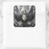 Sticker Carré Face droite (Sac)