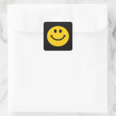 Sticker Carré Face jaune (Sac)