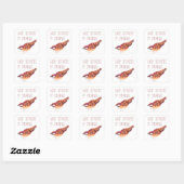 Sticker Carré Facilement distrait par les flèches (Feuille)