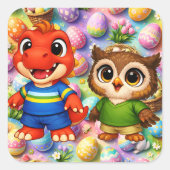 Sticker Carré Faire (Devant)