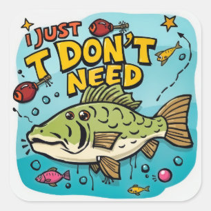 Sticker Carré Faire place à la simplicité et au contentement