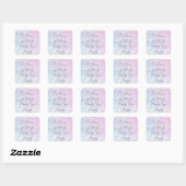 Sticker Carré Faire plus (Feuille)