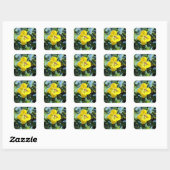 Sticker Carré Faire son miel (Feuille)