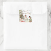 Sticker Carré Fairy Birday (Sac)