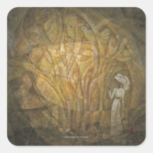 Sticker Carré Fairy Tale