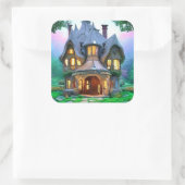 Sticker Carré Fairytale House (Sac)