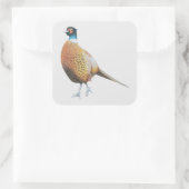 Sticker Carré faisan 2012 (Sac)