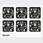 Sticker Carré Faisons peur, soirée Halloween (Feuille)