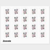 Sticker Carré Faites-le pour vous (Feuille)
