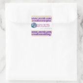 STICKER CARRÉ FAITES VOTRE PROPRE CHOCOLAT MINI ÉTIQUETTES/CARRÉ (Sac)