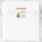 Sticker Carré Faites-vous jouer à Dough Christmas Tree (Sac)
