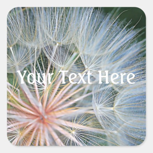 Sticker Carré Falln de nouveaux voeux (Devant)