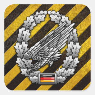 Sticker Carré Fallschirmjägertruppe