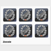 Sticker Carré Fallschirmjägertruppe (Feuille)