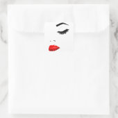 Sticker Carré Fancy Women's Makeup-Lash Extensions (Sac)