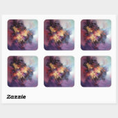 Sticker Carré Fantaisie (Feuille)