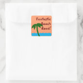 Sticker Carré Fantastic Beach Read Promo (Sac)