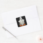 Sticker Carré Fantôme d'horreur (Enveloppe)