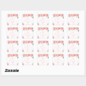 Sticker Carré Faveur de mariage papillon Paeonia Piper (Feuille)