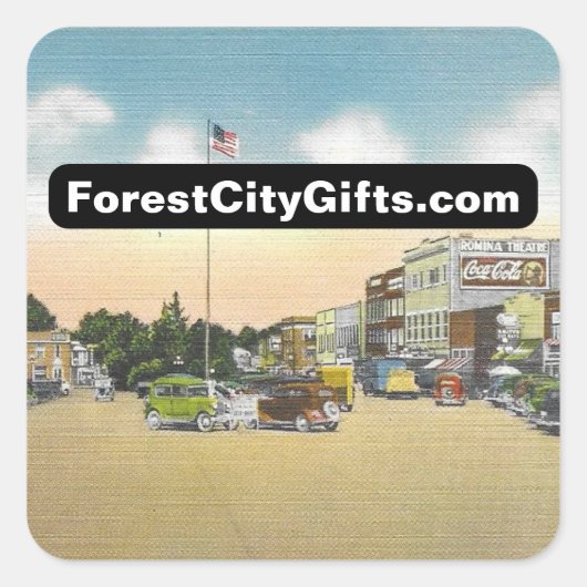 Sticker Carré FC Gifts (Devant)