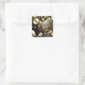 Sticker Carré Fée de feu ! (Sac)