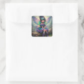 Sticker Carré Fée de Rêve Pastel (Sac)