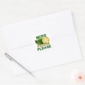 STICKER CARRÉ FEIJOA FRUIT ! CADEAU POUR LES AMATEURS RAREMENT D (Enveloppe)
