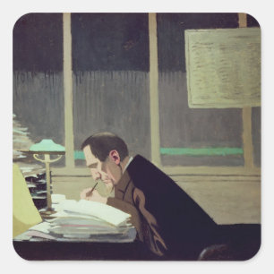 Sticker Carré Felix Feneon à La Revue Blanche, 1896