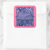 Sticker Carré Femme ! (Sac)