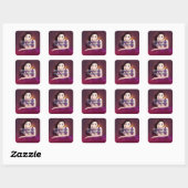 Sticker Carré Femme TEE Boujee (Feuille)