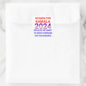 Sticker Carré Femmes pour l'élection de Kamala Harris 2024 (Sac)