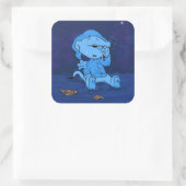 Sticker Carré Ferald Feeling bleu (Sac)