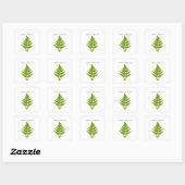 Sticker Carré Fern Signification (Feuille)