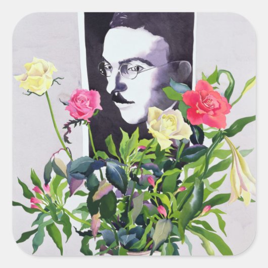 Sticker Carré Fernando Pessoa (Devant)