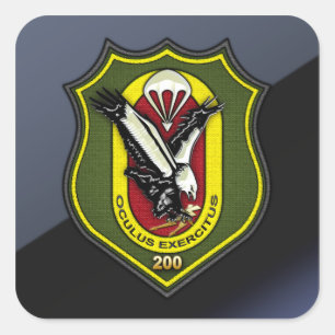 Sticker Carré Fernspählehrkompanie 200 [FSLK200]