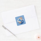 Sticker Carré Ferret (Enveloppe)