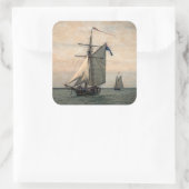 Sticker Carré Festival de Tall Ships (Sac)