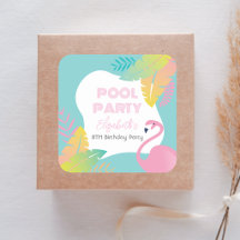 Fête d'anniversaire Tropicale aux Flamants Roses P