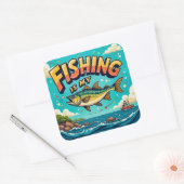 Sticker Carré Fête de la nature et des loisirs (Enveloppe)