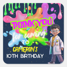 Fête de la science mince et brillante personnalisé