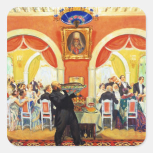 Sticker Carré Fête des mariages, 1917