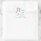 Sticker Carré Fête d'Escalades Rocheuses Colorful (Sac)