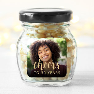 Sticker Carré Fête du 30e anniversaire