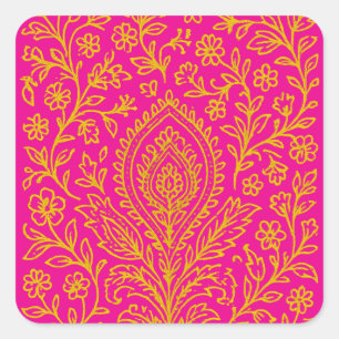 Sticker Carré fête du diwali