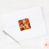 Sticker Carré Feu (Enveloppe)