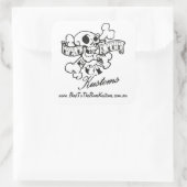 Sticker Carré Feuille d'autocollants (Sac)