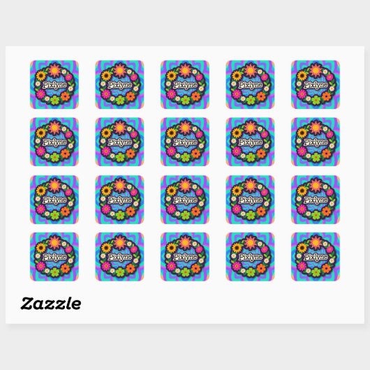 Sticker Carré Feuille d'autocollants DarkerButOlder (Feuille)