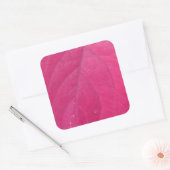 Sticker Carré Feuille d'automne pourpre (Enveloppe)
