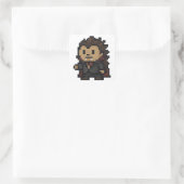 Sticker Carré feuille de vampire hedgehog (Sac)