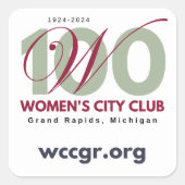 Sticker Carré Feuille d'étiquette (Devant)